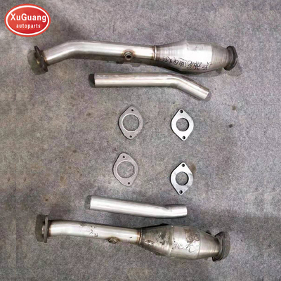 Stainless Steel Exhaust 2nd Part Catalytic Converter For Infiniti QX56 - Exhaust Pipes And Flanges Cones