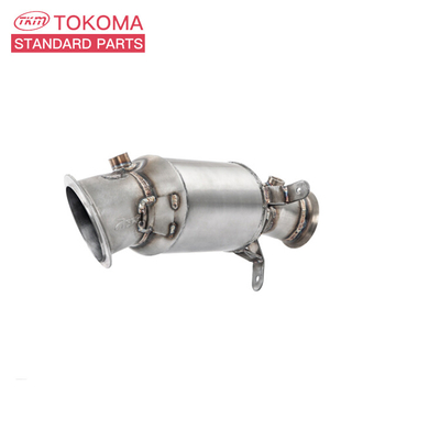 Safety Genuine Stainless Shell Catalytic Converter For BMW X5-3.0T E70 E83 Euro III Euro IV Euro V 2011 (Six Cylinder) - Standard